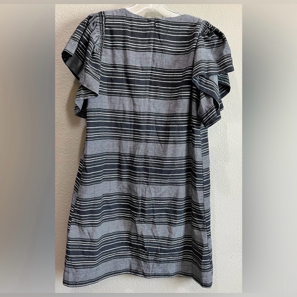 Moon River by Anthropologie
Denmark Stripe Tunic Ruffle
Sleeve Dress Size Medium - Picture 5 of 7